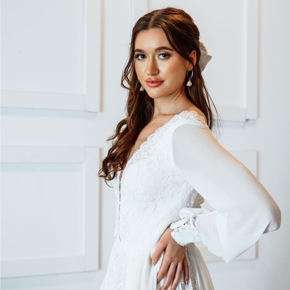 Sample boho wedding dress - Picture 8 of 9